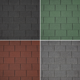 Zeige Details für Glasvlies Bitumen Dachschindeln Rechteck 3 m² Bild von Glasvlies Bitumen Dachschindeln Rechteck 3 m²