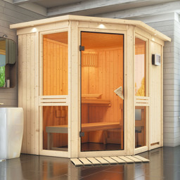 Zeige Details für Karibu 68 mm System Sauna Amelia 1 Bild von Karibu 68 mm System Sauna Amelia 1