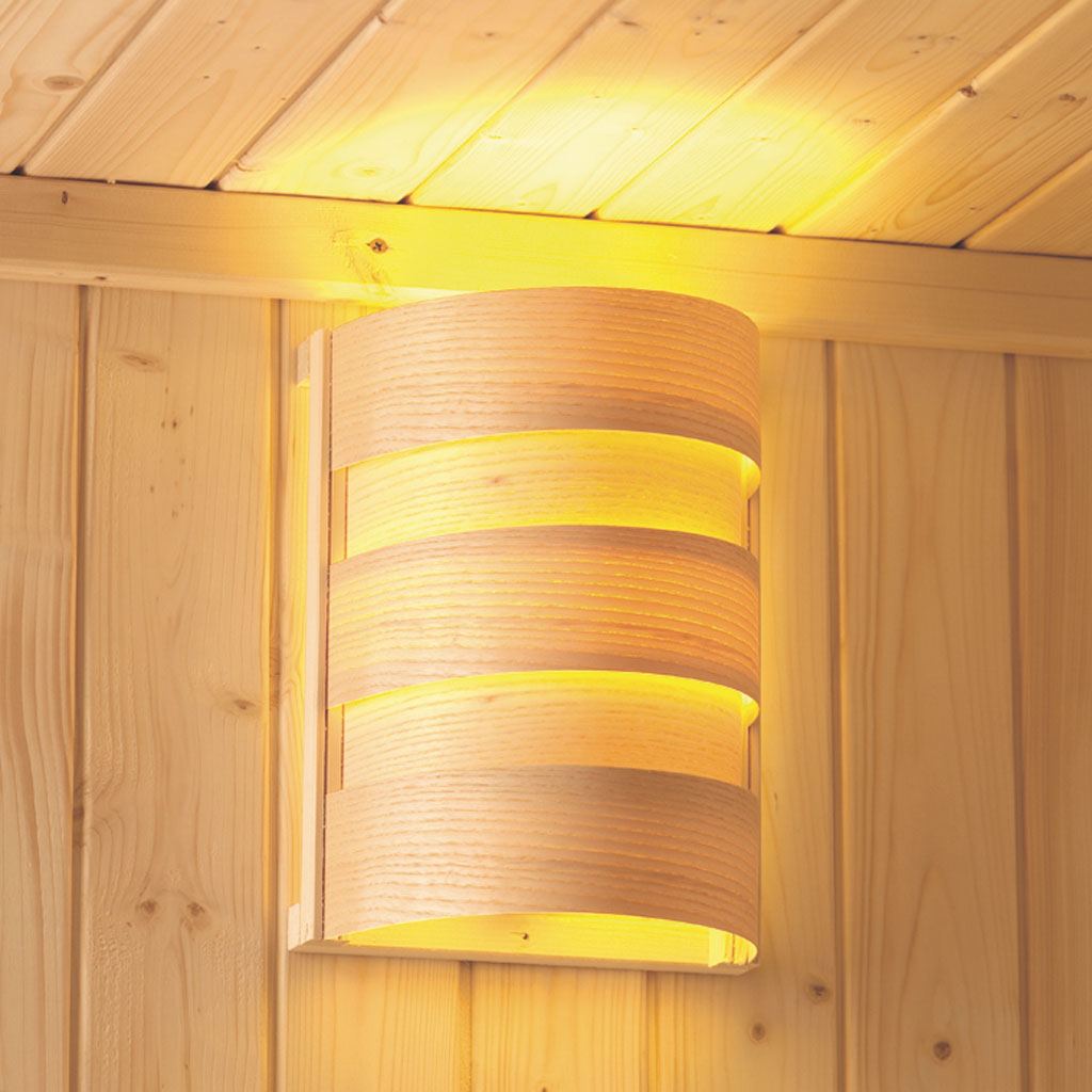 KARIBU Sauna Farblichtanwendung LED Paneel 