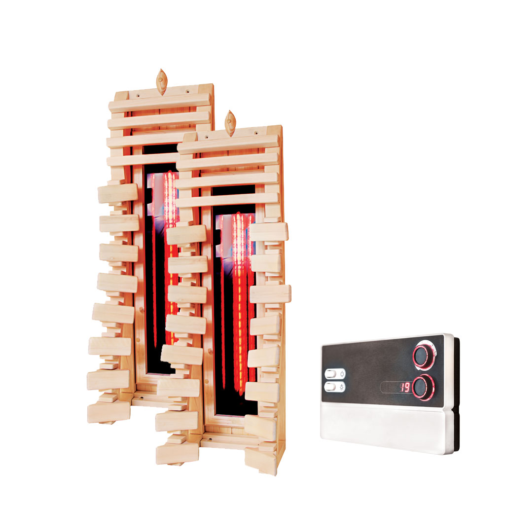 Karibu VITAMY Infrarot Rücken Strahler Set B