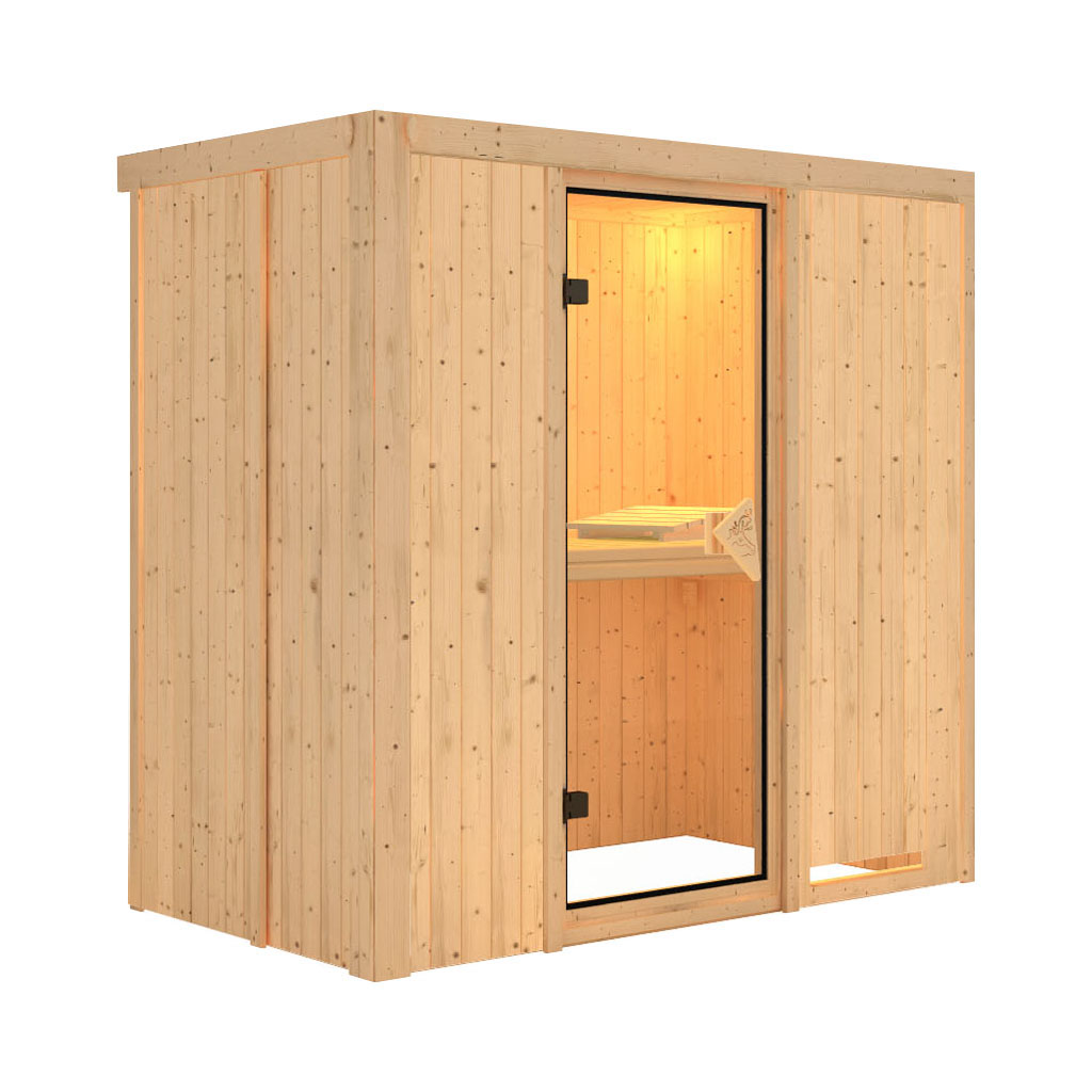 Bild von Karibu 68 mm System Sauna Variado