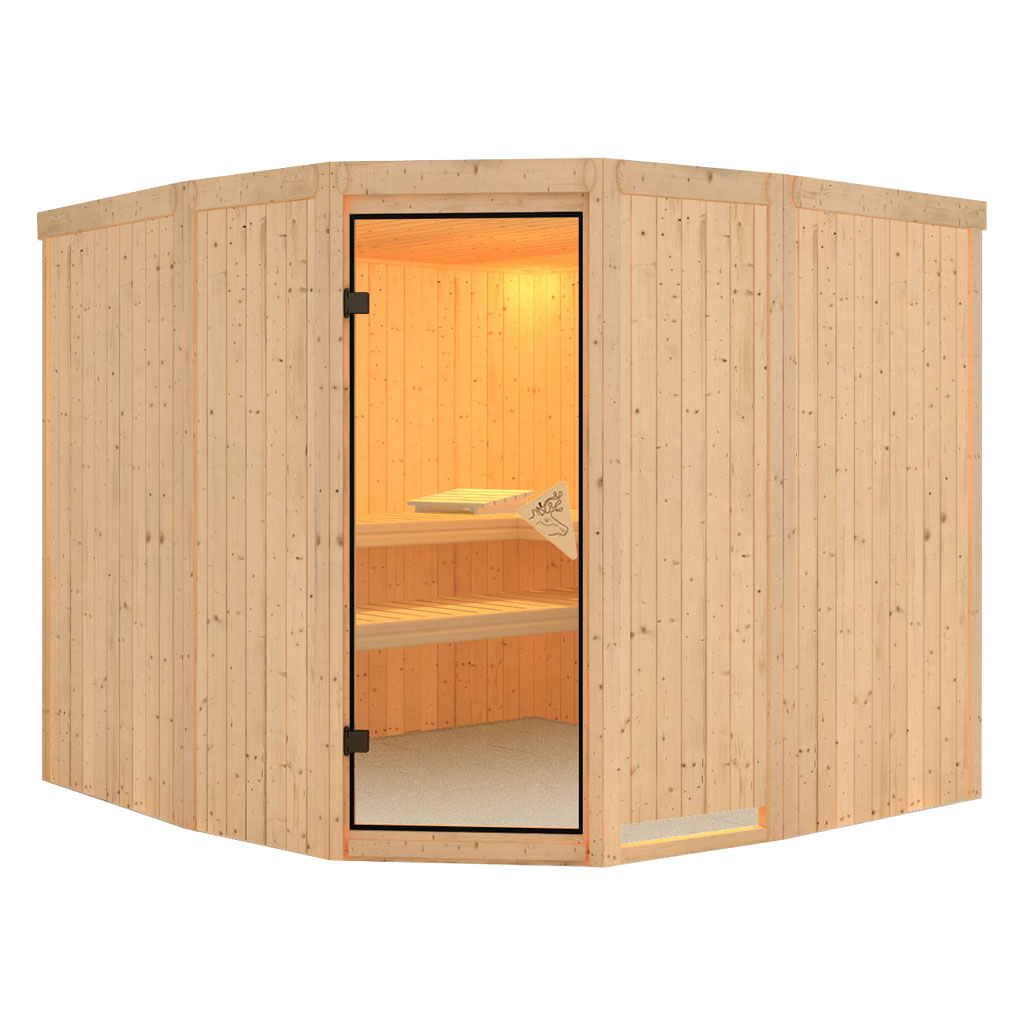 Bild von Karibu 68 mm System Sauna Simara 3
