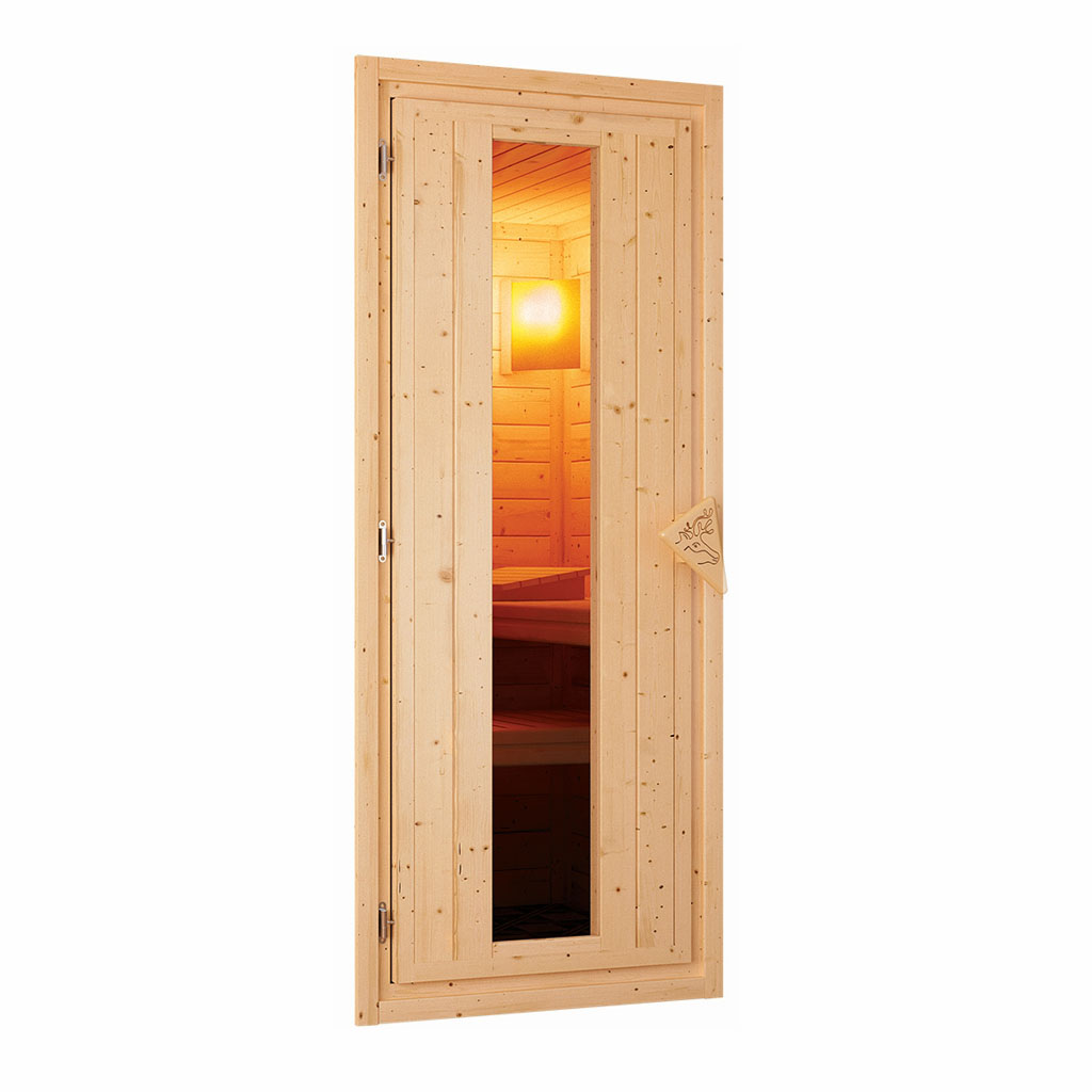 Bild von Karibu Sauna Türelement gedämmt 38/40