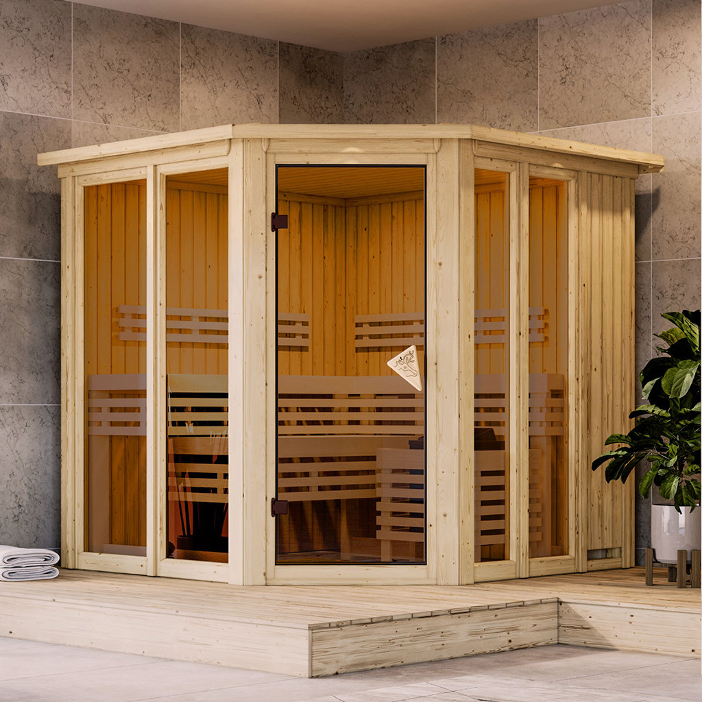 Bild für Kategorie Karibu System Sauna Airi