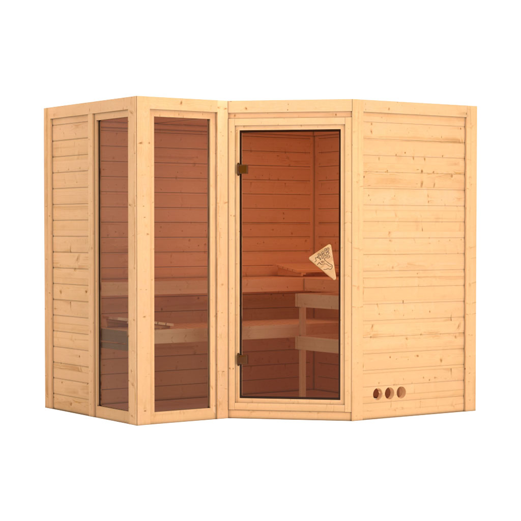 Karibu Sauna Bodenrost Espe 77 X 38 Cm Natur Holzvorleger