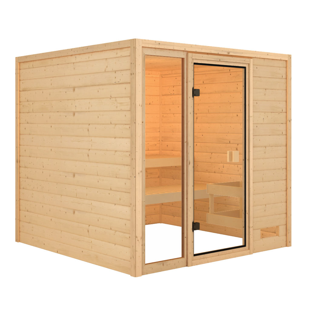 Karibu Saunen Gunstig Online Kaufen Bei Gamoni Woodgarden 38 Mm